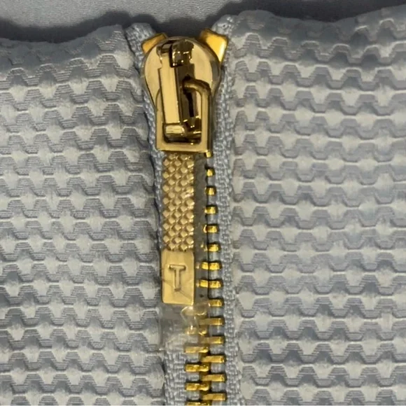 Ted Baker Women’s Size 3 M 8 Cornflower Blue Monaa Lace Trim Fit & Flare Dress